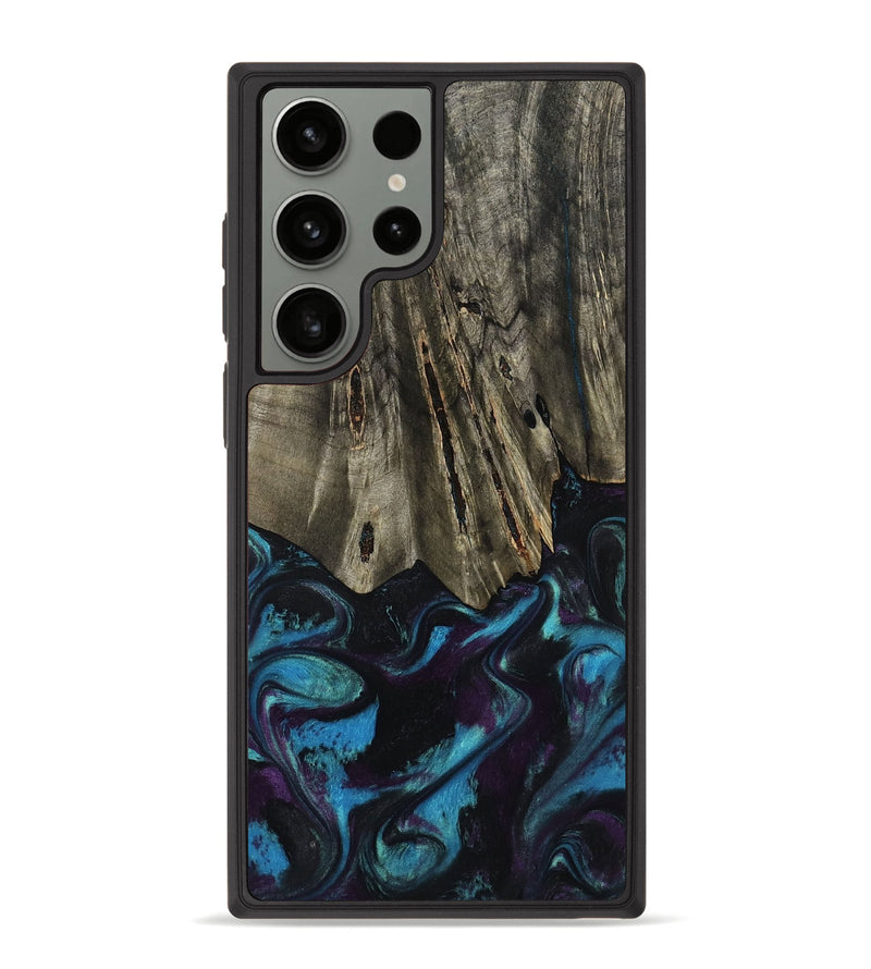 Galaxy S23 Ultra Wood Phone Case - Keegan (Purple, 801448)