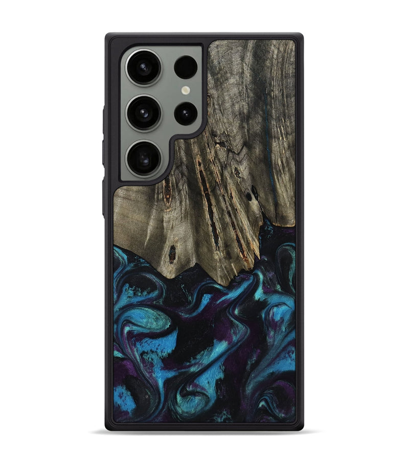 Galaxy S24 Ultra Wood Phone Case - Keegan (Purple, 801448)