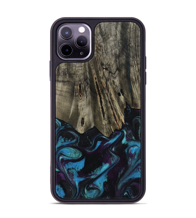 iPhone 11 Pro Max Wood Phone Case - Keegan (Purple, 801448)