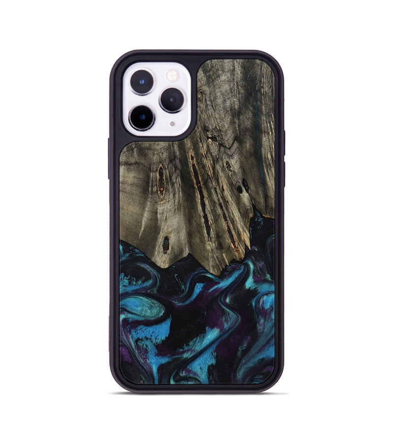 iPhone 11 Pro Wood Phone Case - Keegan (Purple, 801448)
