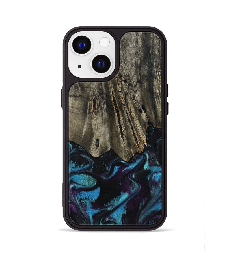 iPhone 13 Wood Phone Case - Keegan (Purple, 801448)