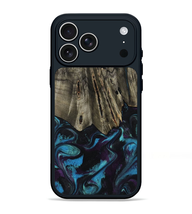 iPhone 17 Pro Max Wood Phone Case - Keegan (Purple, 801448)