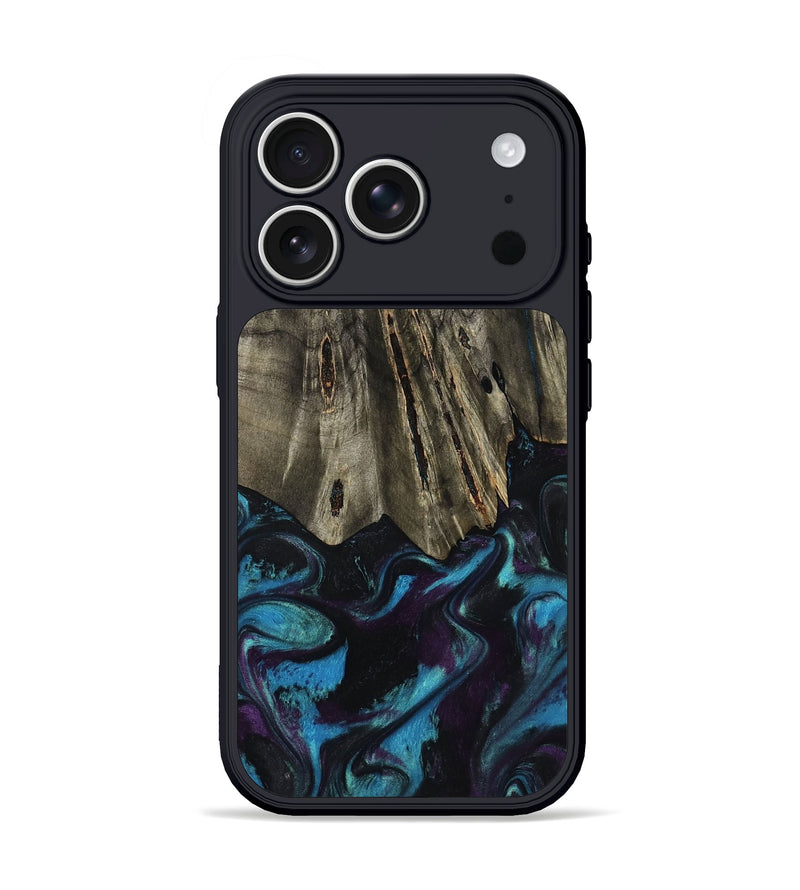 iPhone 17 Pro Wood Phone Case - Keegan (Purple, 801448)