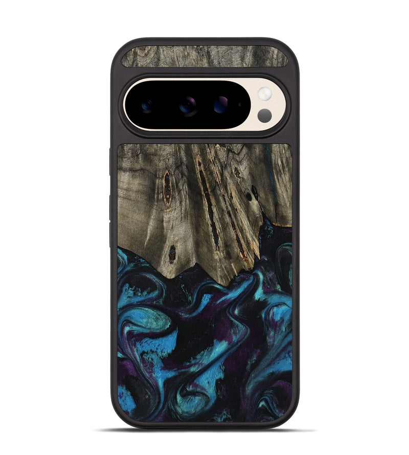 Pixel 10 Wood Phone Case - Keegan (Purple, 801448)