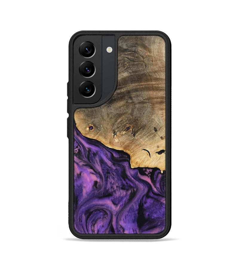 Galaxy S22 Wood Phone Case - Houston (Purple, 801449)