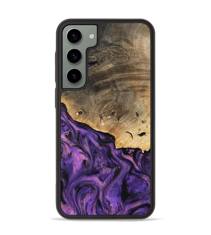 Galaxy S23 Plus Wood Phone Case - Houston (Purple, 801449)