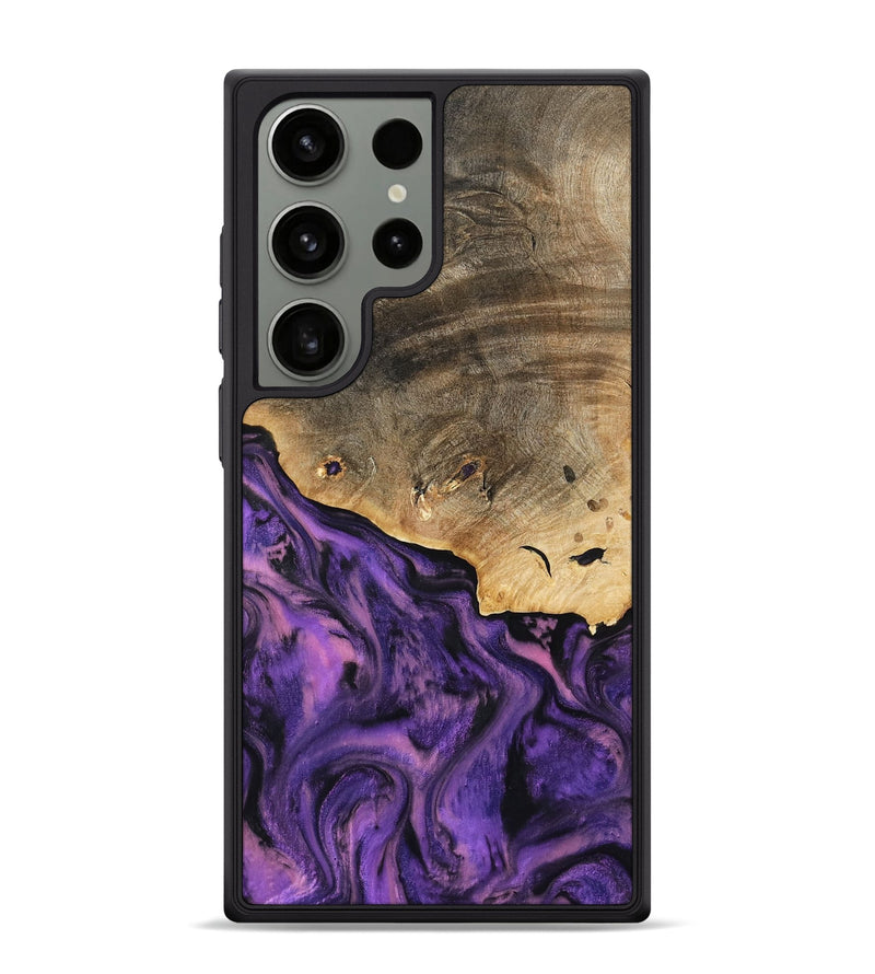 Galaxy S24 Ultra Wood Phone Case - Houston (Purple, 801449)
