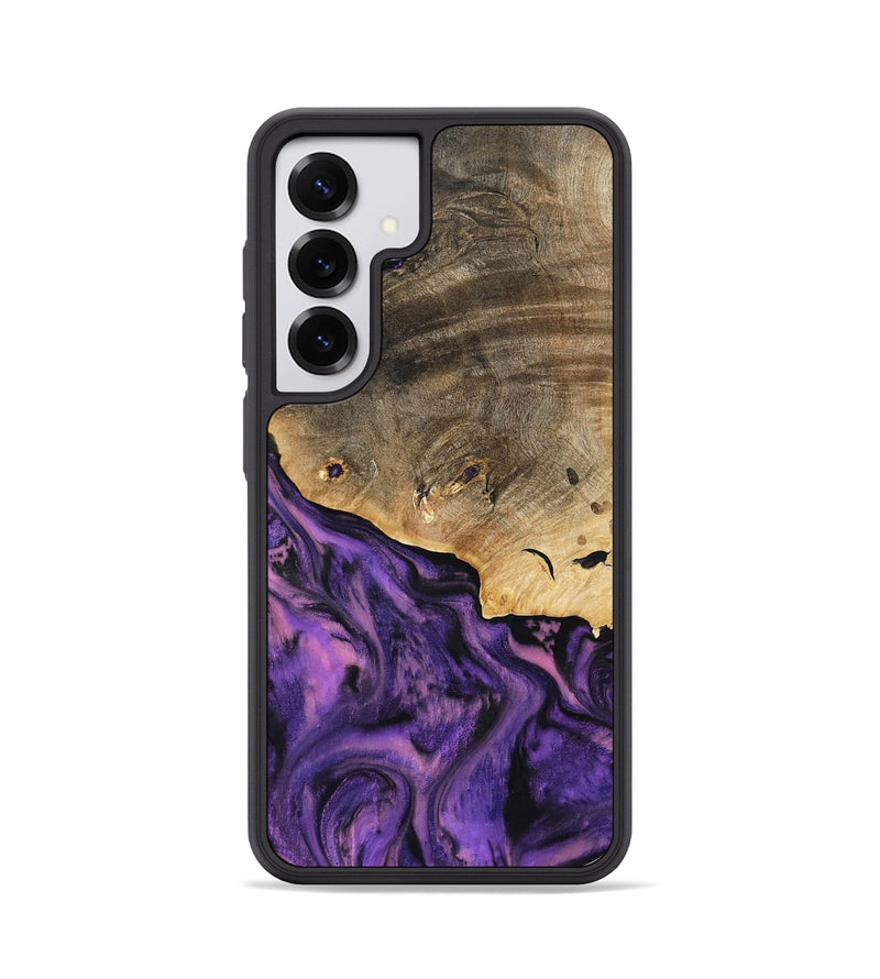 Galaxy S25 Wood Phone Case - Houston (Purple, 801449)