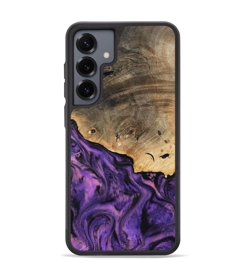 Galaxy S25 Plus Wood Phone Case - Houston (Purple, 801449)
