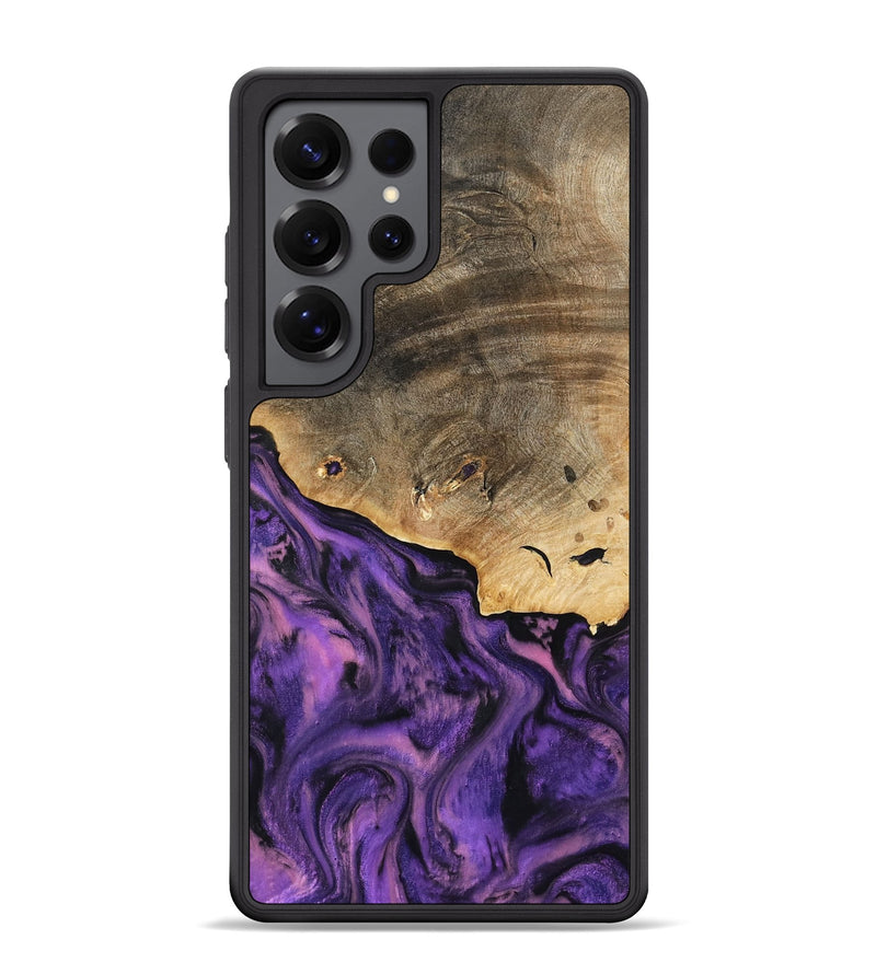 Galaxy S25 Ultra Wood Phone Case - Houston (Purple, 801449)