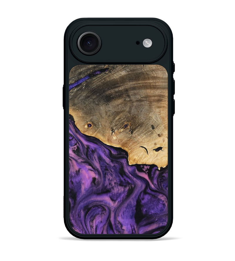 iPhone 17 Air Wood Phone Case - Houston (Purple, 801449)