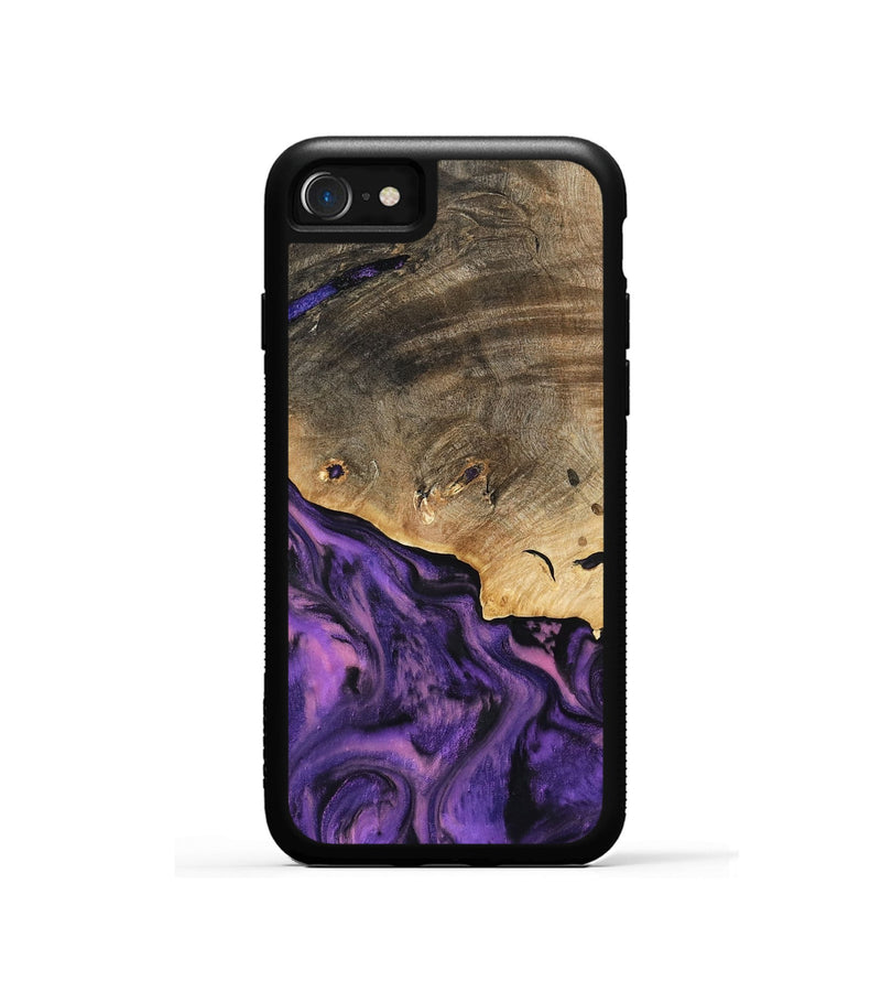 iPhone SE Wood Phone Case - Houston (Purple, 801449)