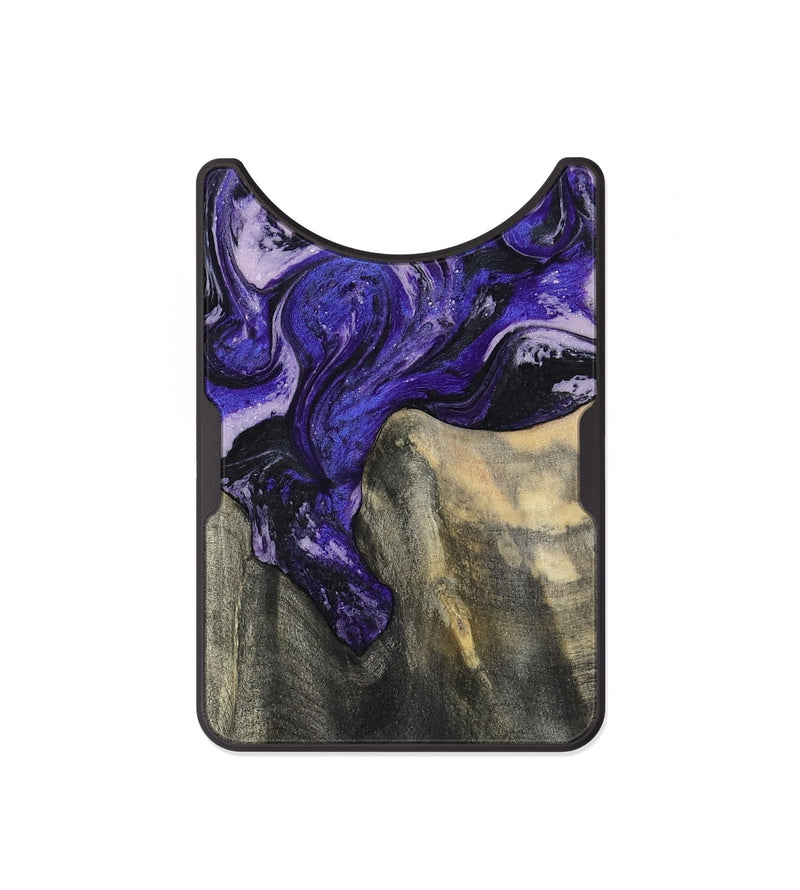 Alloy Wood Wallet - Ivy (Purple, 801450)