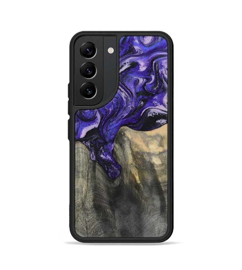 Galaxy S22 Wood Phone Case - Ivy (Purple, 801450)