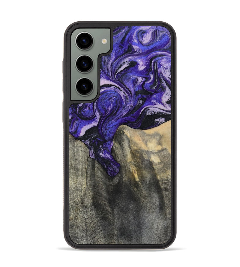 Galaxy S23 Plus Wood Phone Case - Ivy (Purple, 801450)