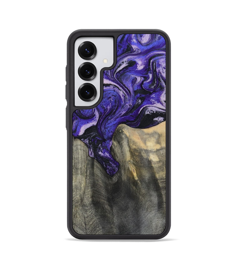 Galaxy S25 Wood Phone Case - Ivy (Purple, 801450)
