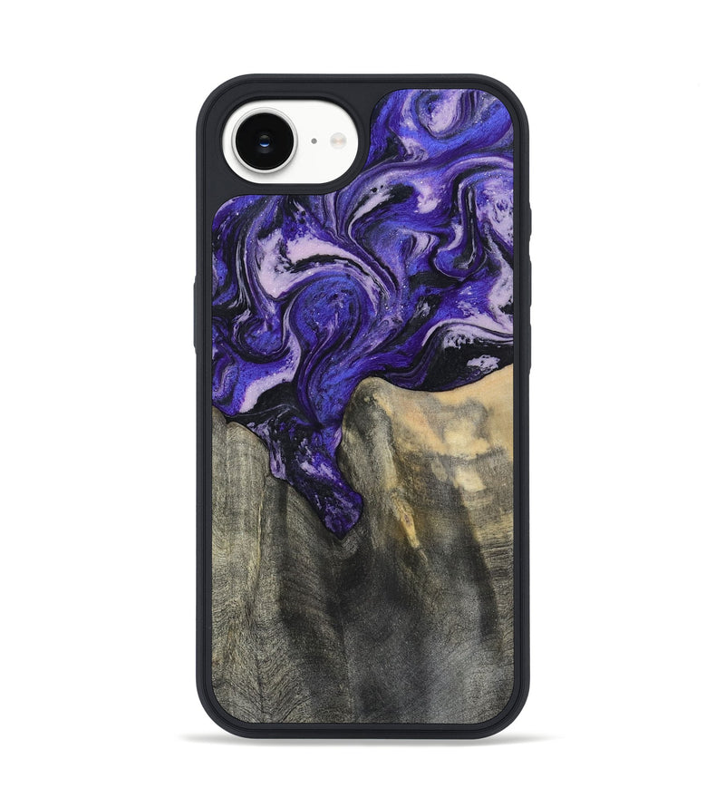 iPhone 16e Wood Phone Case - Ivy (Purple, 801450)