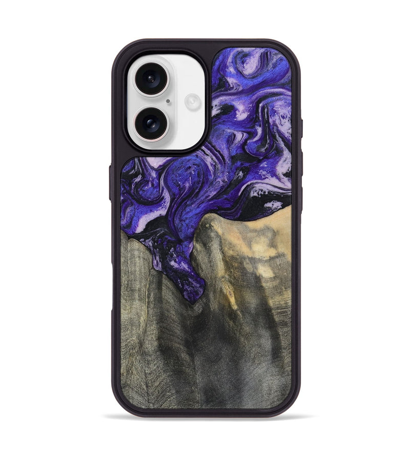 iPhone 17 Wood Phone Case - Ivy (Purple, 801450)