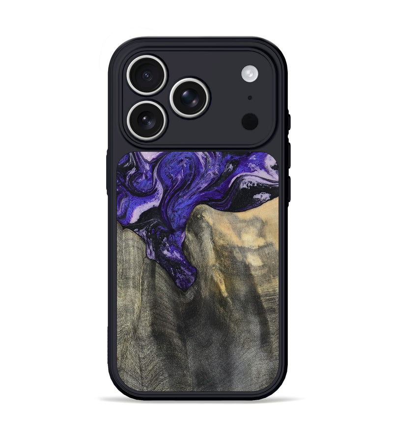 iPhone 17 Pro Wood Phone Case - Ivy (Purple, 801450)