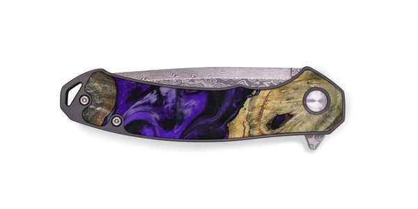 EDC Wood Pocket Knife - Tammie (Purple, 801451)
