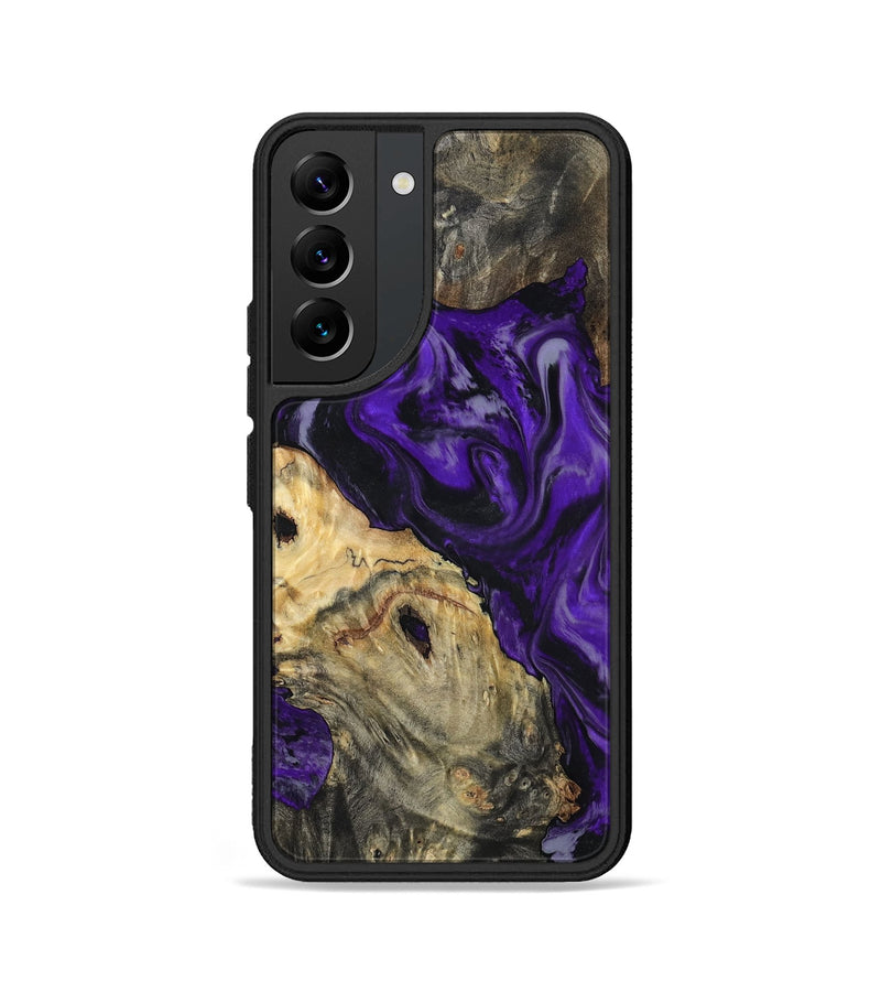 Galaxy S22 Wood Phone Case - Tammie (Purple, 801451)