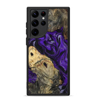 Galaxy S22 Ultra Wood Phone Case - Tammie (Purple, 801451)