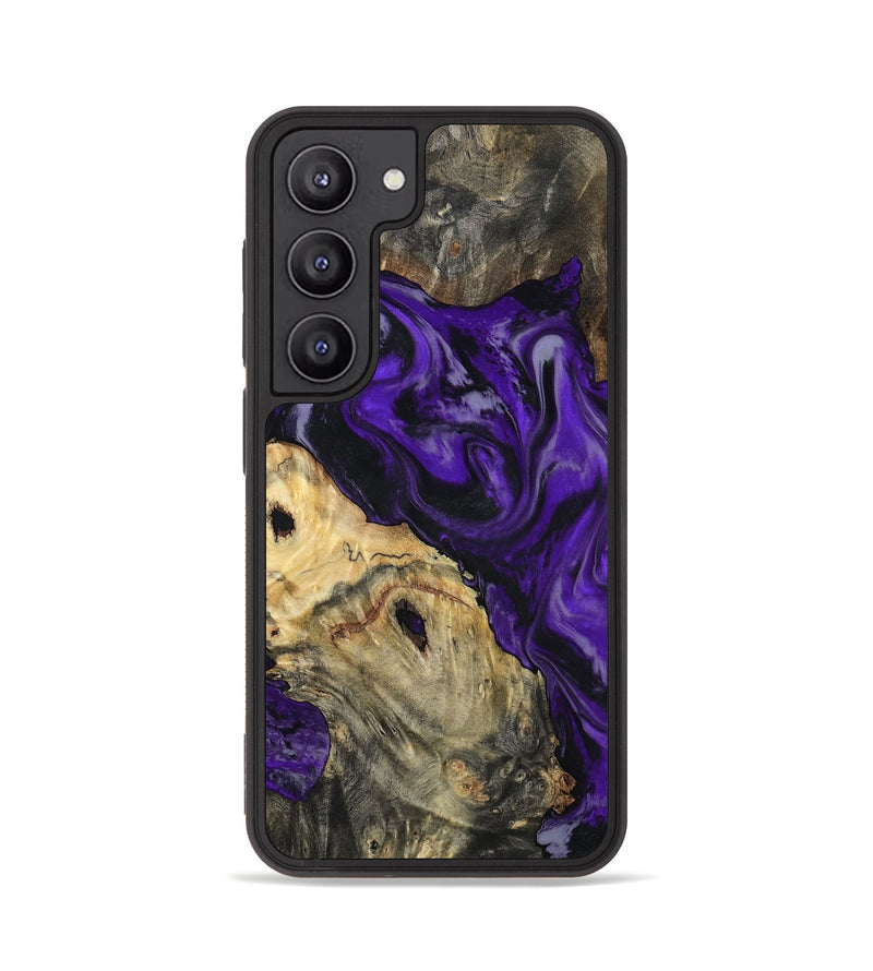 Galaxy S23 Wood Phone Case - Tammie (Purple, 801451)