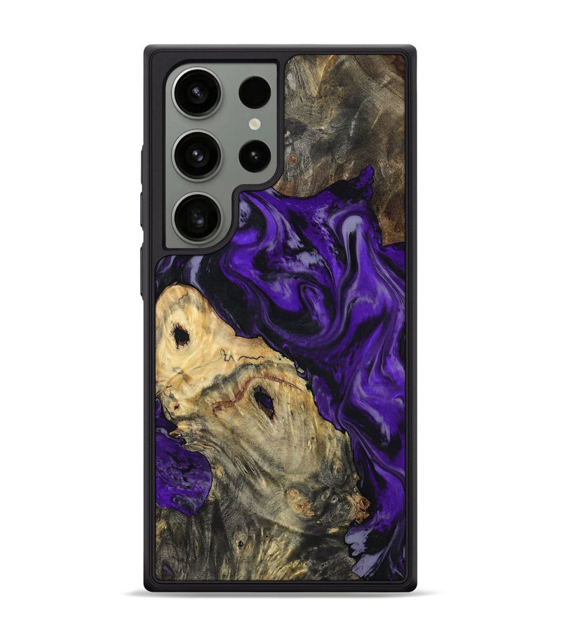 Galaxy S24 Ultra Wood Phone Case - Tammie (Purple, 801451)