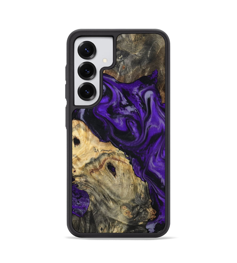Galaxy S25 Wood Phone Case - Tammie (Purple, 801451)