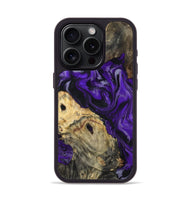 iPhone 15 Pro Wood Phone Case - Tammie (Purple, 801451)