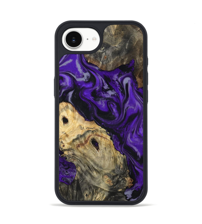 iPhone 16e Wood Phone Case - Tammie (Purple, 801451)