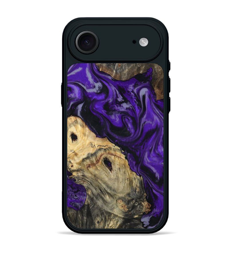 iPhone 17 Air Wood Phone Case - Tammie (Purple, 801451)