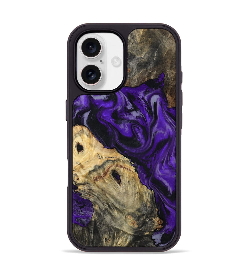 iPhone 17 Wood Phone Case - Tammie (Purple, 801451)
