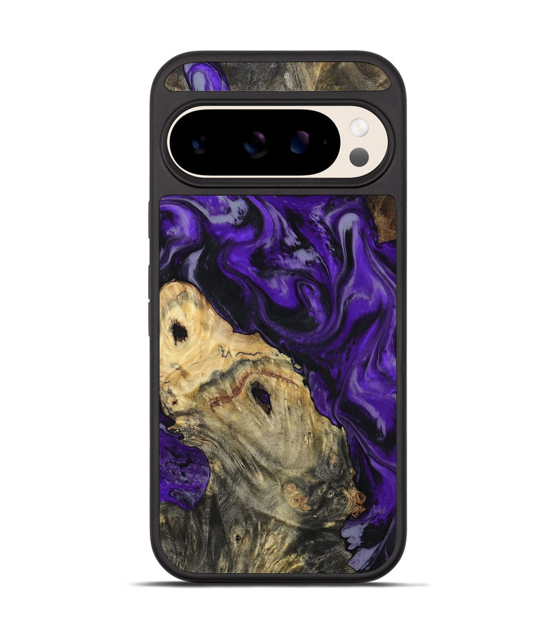 Pixel 10 Wood Phone Case - Tammie (Purple, 801451)