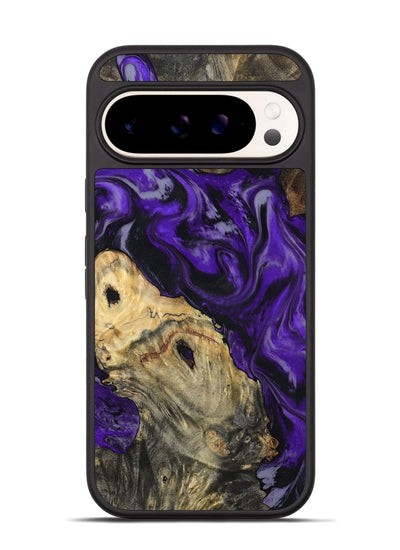 Pixel 9 Pro Wood Phone Case - Tammie (Purple, 801451)