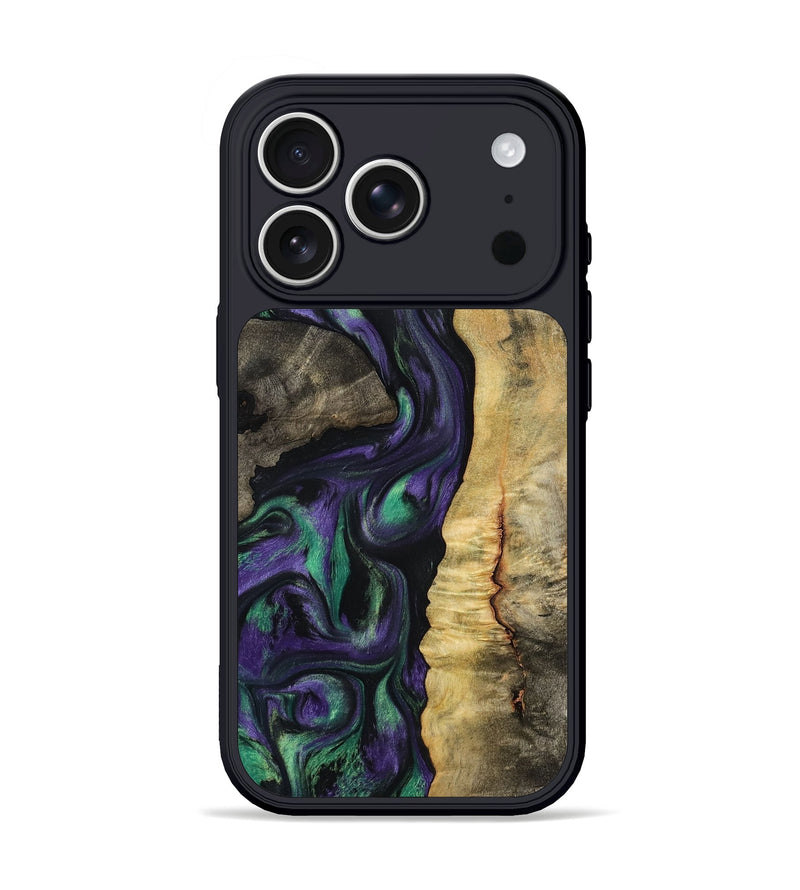 iPhone 17 Pro Wood Phone Case - Kyle (Purple, 801452)