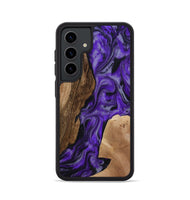 Galaxy S24 Wood Phone Case - Rupert (Purple, 801453)