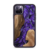 iPhone 11 Pro Max Wood Phone Case - Rupert (Purple, 801453)