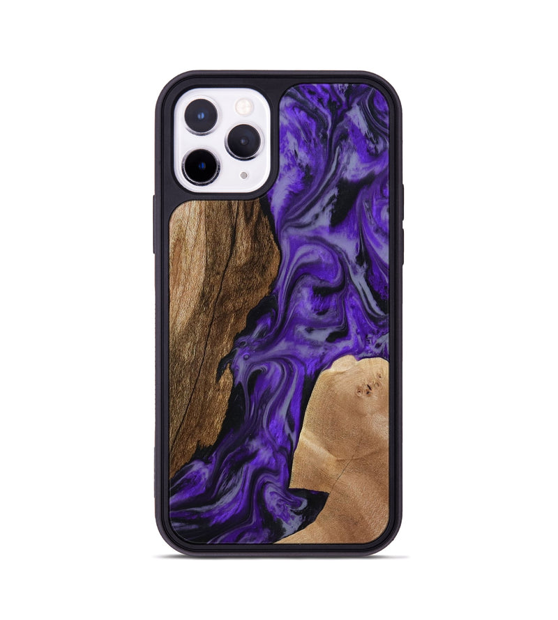 iPhone 11 Pro Wood Phone Case - Rupert (Purple, 801453)