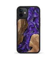 iPhone 12 Wood Phone Case - Rupert (Purple, 801453)