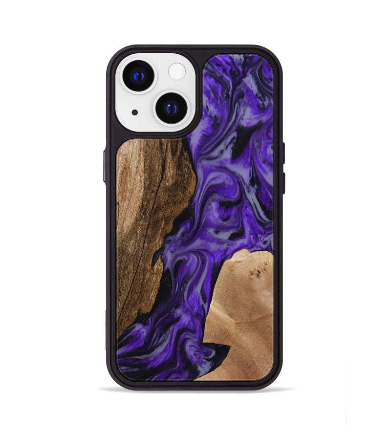 iPhone 13 Wood Phone Case - Rupert (Purple, 801453)