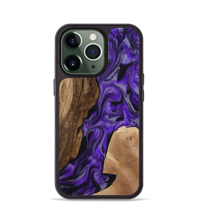 iPhone 13 Pro Wood Phone Case - Rupert (Purple, 801453)