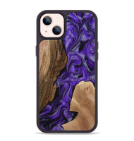 iPhone 14 Plus Wood Phone Case - Rupert (Purple, 801453)