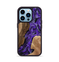 iPhone 14 Pro Wood Phone Case - Rupert (Purple, 801453)