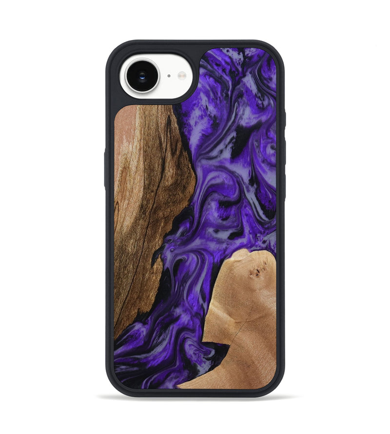 iPhone 16e Wood Phone Case - Rupert (Purple, 801453)