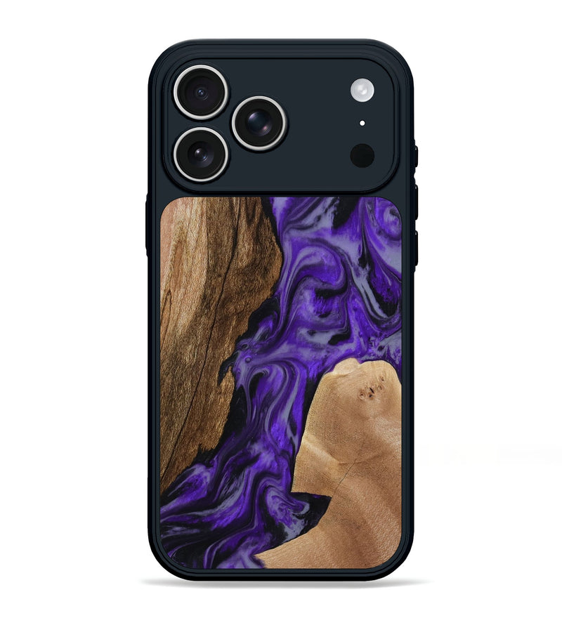 iPhone 17 Pro Max Wood Phone Case - Rupert (Purple, 801453)