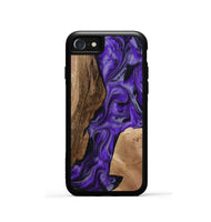 iPhone SE Wood Phone Case - Rupert (Purple, 801453)