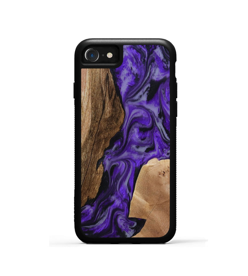 iPhone SE Wood Phone Case - Rupert (Purple, 801453)