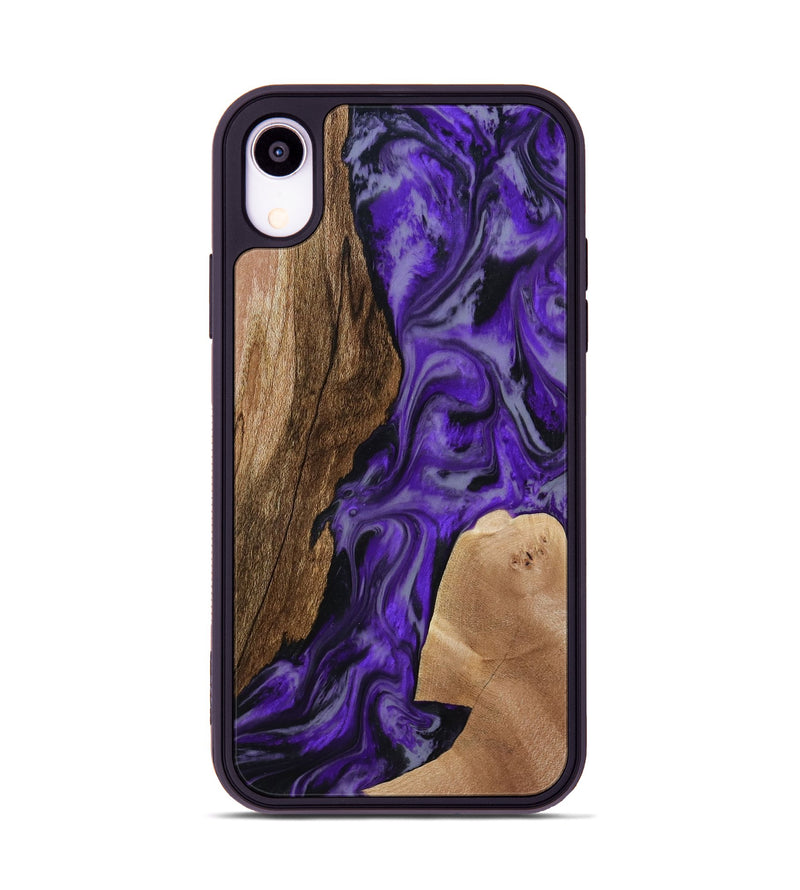 iPhone Xr Wood Phone Case - Rupert (Purple, 801453)