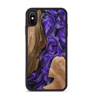 iPhone Xs Max Wood Phone Case - Rupert (Purple, 801453)